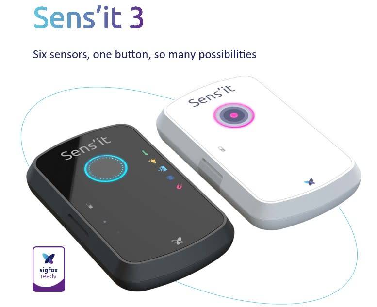 Sigfox Sens`it 3.1 Multi Function IOT 2G Network Sensor White