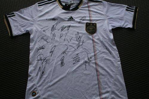 2010 World Cup Soccer Jersey, signed