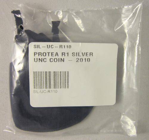 ***2010 Protea Silver R1 UNC Nobel Series - Nadine Gordimer***Still Sealed***