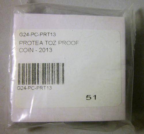 ***1/10oz Protea 2013 Gold Mandela Proof Coin "Life of a legend" - #51 - Still sealed***