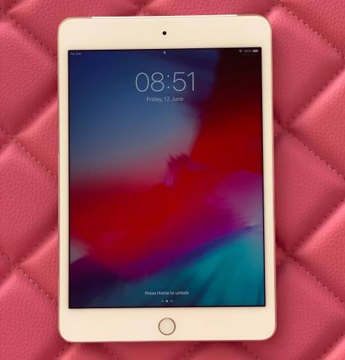 iPad Mini 4 128gb Silver 4G & Wifi - Pre-Owned (FREE SHIPPING)