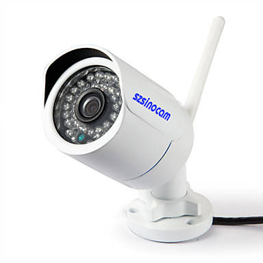 In Stock - All Weather Outdoor High Resolution 2.0mp Day/Night Wifi / LAN Security Camera