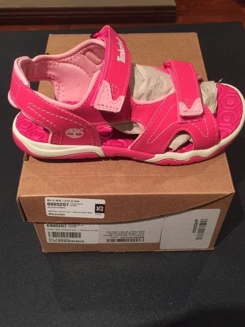 Girls Timberland Adventure Seeker Open Toe Synthetic Sport Sandal US 1 UK 13.5 EU 32.5