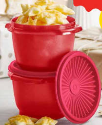 Tupperware Star Bowl (Red)