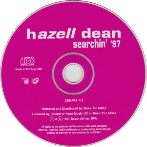Hazell Dean - Searchin' 97 CD Single - CDMFAS119