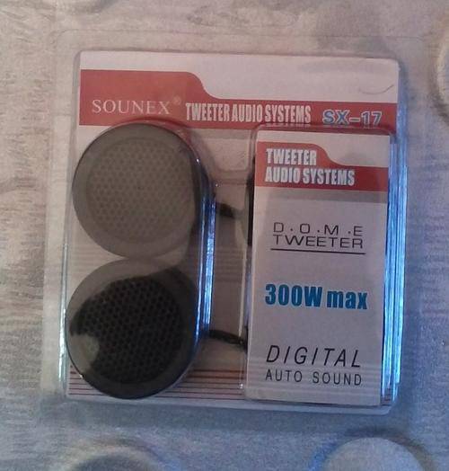1 pair  NEW SOUNEX TWEETERS 300W**GREAT CHRISTMAS GIFT**