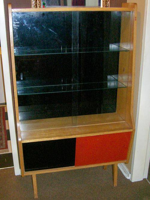 *** AUTHENTIC ART DECO / RETRO DISPLAY CABINET ***