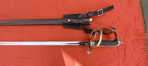 SAP/SADF Pre-1994 Ceremonial Officer`s Sword