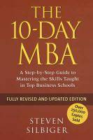 The 10-Day MBA by Steven Silbiger (BRAND NEW!)