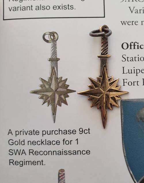 1 SWA Recce Pendant