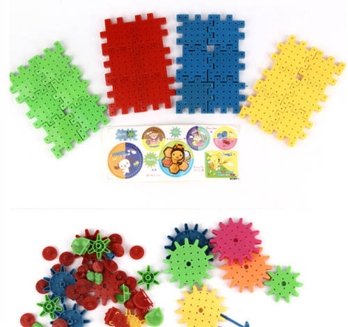 kid's in interesting dynamo electric building blocks educational toy ideal gift,LOCAL STOCK