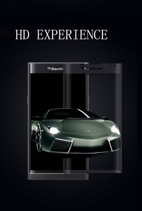 3D Curved Full Tempered Glass Film Screen Protector With Edge For Blackberry Priv, Local Stock.