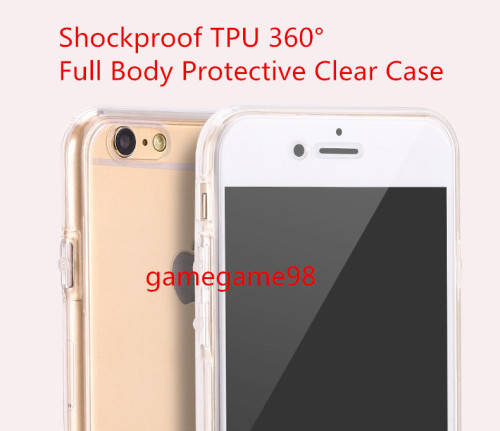 Shockproof TPU 360° Full Body Protective Clear Case Cover( front and back)Samsung grand Neo I9082