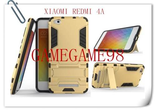 TPU+ PC 2 IN 1 Hybrid Dual Heavy Shockproof Stand Hard Back Case Cover FOR XIAOMI REDMI 4A