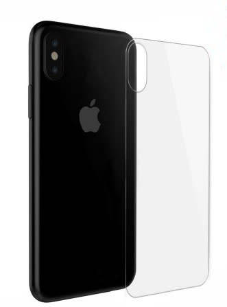 Back Rear Tempered Glass Screen Protector Film Cover Guard for iPhone X/10