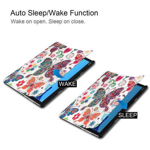 Art pattern Design Shockproof Flipcase with stand for Huawei MediaPad M5 lite
