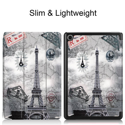 Art pattern Design Shockproof Flipcase with stand for Huawei MediaPad M5 lite