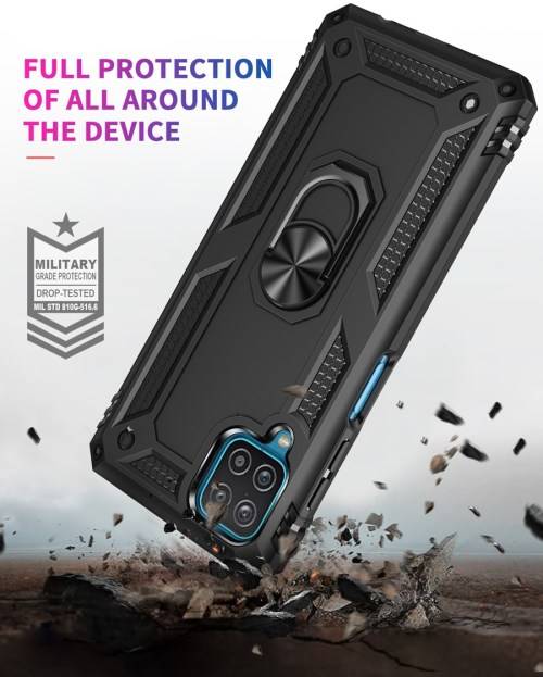 Military Grade Shockproof Armor Back Case for Samsung A12