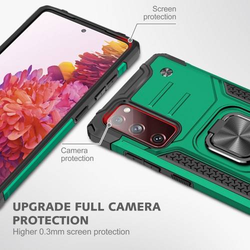 Military Grade KMKJ Shockproof Armor Back Case for Samsung Galaxy S20 FE