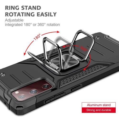 Military Grade KMKJ Shockproof Armor Back Case for Samsung Galaxy S20 FE