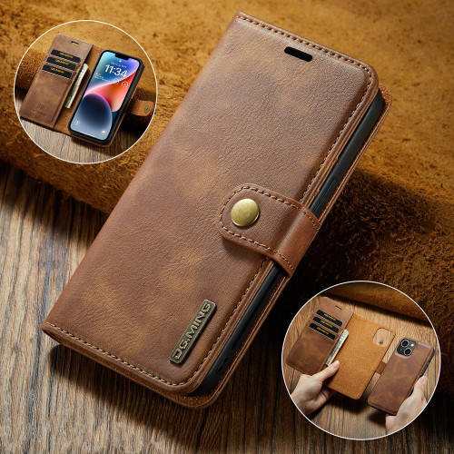 Wallet Compatible Case Leather Flip Cover For iPhone 14 Plus