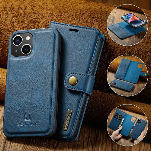 Wallet Compatible Case Leather Flip Cover For iPhone 14 Plus
