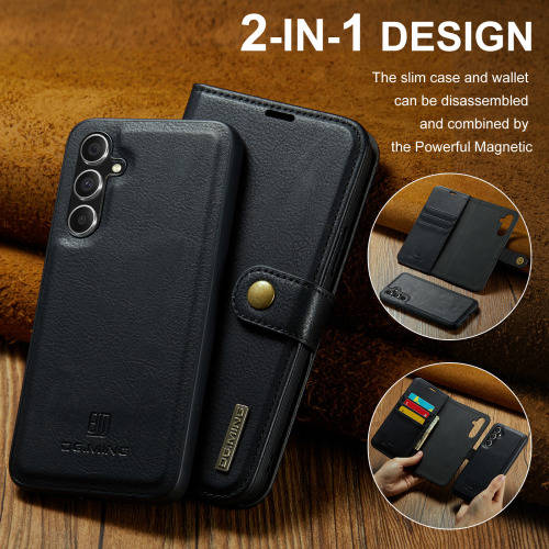 Detachable Wallet Leather Case Shockproof Case for Samsung A54 Samsung Galaxy A54