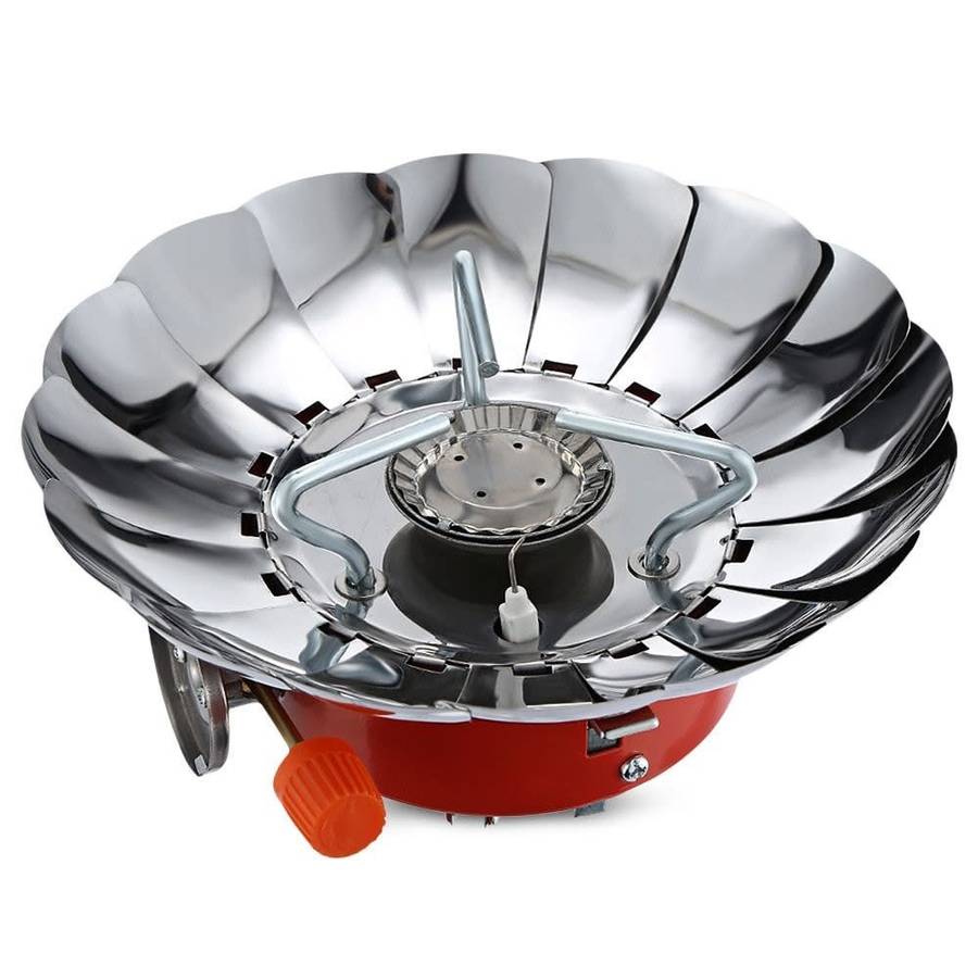 Safy - Windproof Camping Stove with 227G Butane Canister