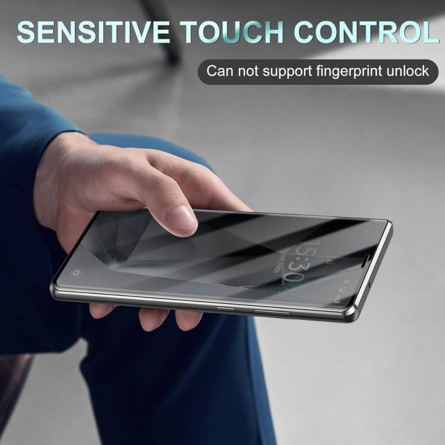 Anti peep magnetic case cover for Samsung S24 series