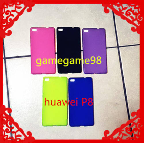 Translucence TPU Gel Rubber  Protective Case for Huawei P8LITE P8