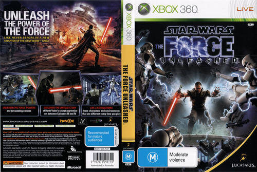 star wars the force unleashed xbox 360