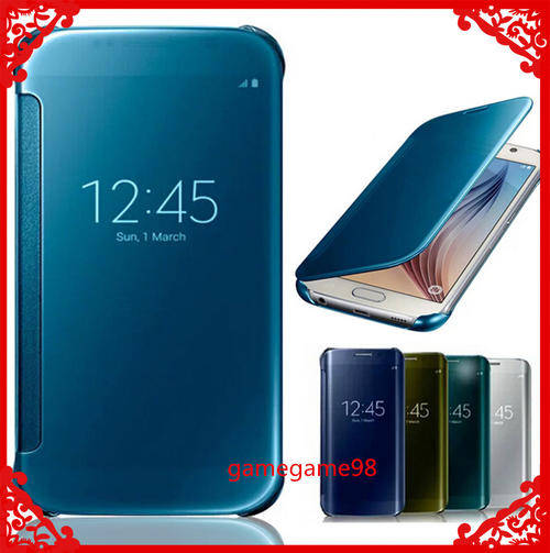 Samsung Galaxy J2 SM-J200 luxury clear view flip cover case