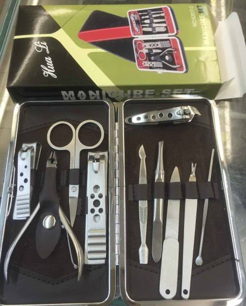 10pcs face and nail beauty sets !! stock price !!