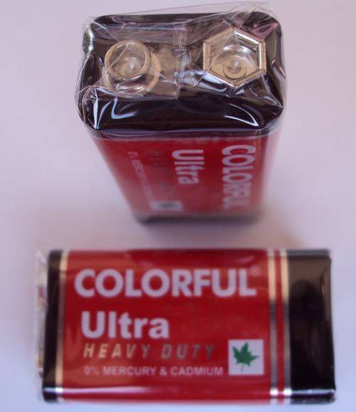 10pcs Heavy Duty 9v Battery ( one pack / 10pcs )