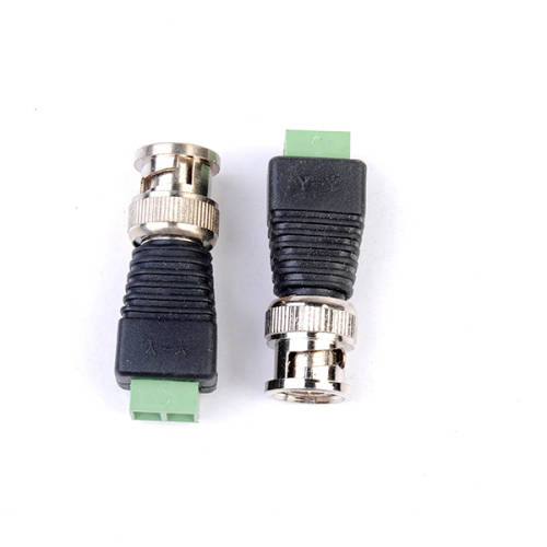 100pcs MALE BNC to Video balun for cctv camera system