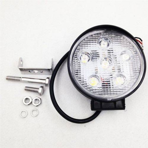 Round 18W Spot BEAM LED Off Road Work6 LED Light 12V 24V SUV Car Truck Boat