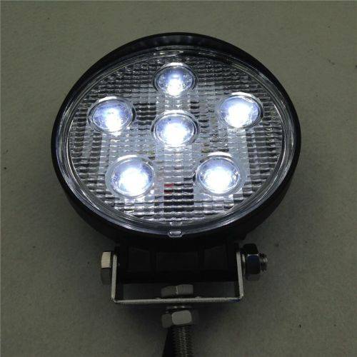 Round 18W Spot BEAM LED Off Road Work6 LED Light 12V 24V SUV Car Truck Boat