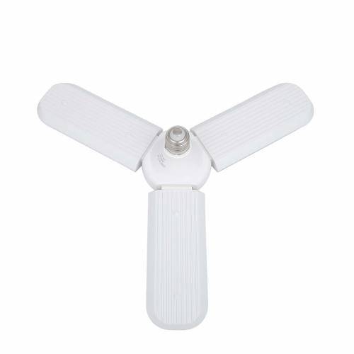 45W E27 LED Bulb Super Bright Foldable Fan Blade Angle Adjustable Ceiling Lamp