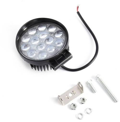 42W 4D Round LED Spot light for Car and 4X4 1 In A Box