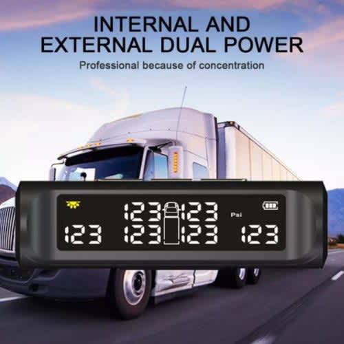 Solar Wireless Tire Pressure Monitoring System TPMS