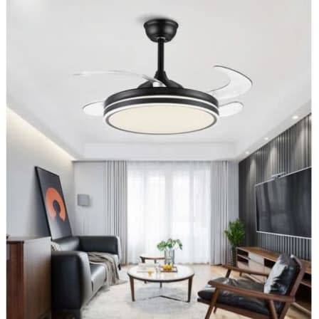 Retractable Ceiling Fan With Remote