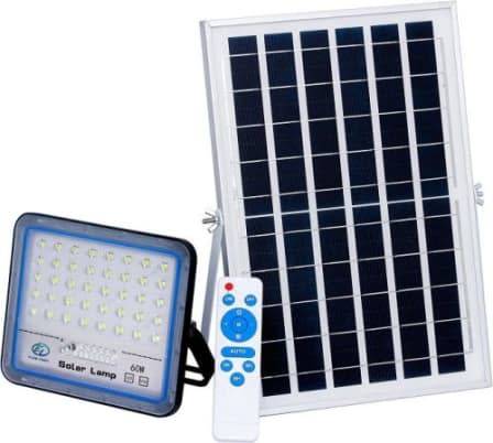 Classic Outdoor 120w Solar Floodlight with Remote