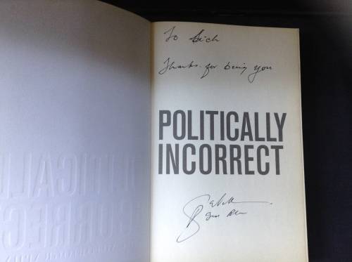Politically Incorrect autobiography Peter De Villiers with Gavin Rich First Edition RUGBY SIGNED