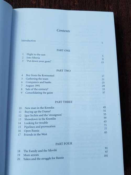 Putins Oil, First Edition by Martin Sixsmith