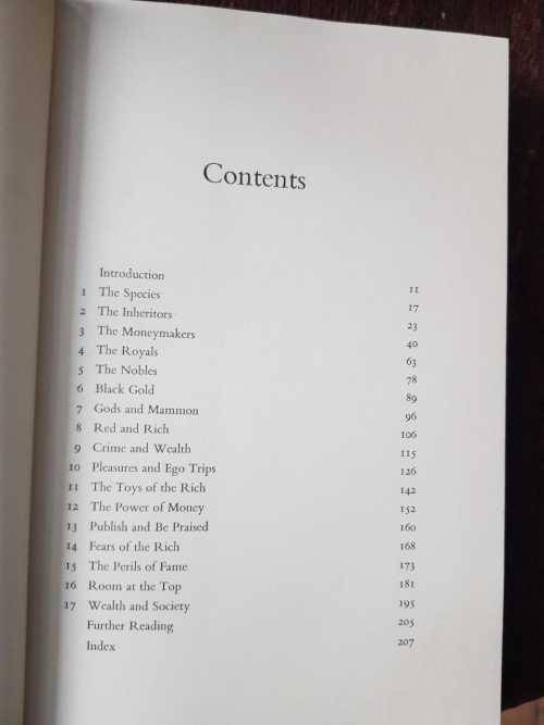 The Rich, First Edition by William Davis