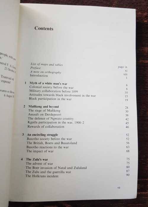Black People and the South African War AND The Destruction of the Zulu Kingdom, First Editions