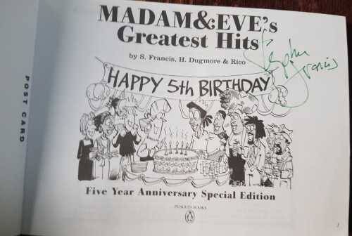 Madam & Eve signed copy