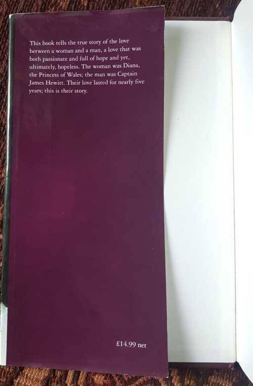 Princess Diana, Princess in Love, First Edition by Anna Pasternak.