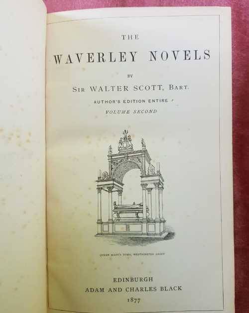 Waverley Novels (1877)  I and II by   A. C. Black