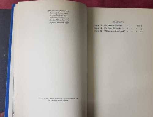 Churchill and War countries prior to WWII, Mulberry AND Guns or Butter